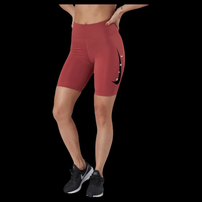 Nike Swoosh Run 7" Shorts Red Röd