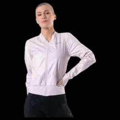 New Nike Swoosh Run Jacket Pink