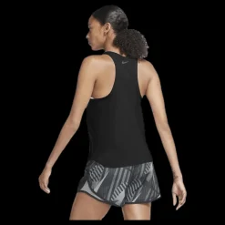 Nike Swoosh Run Tank White/Black Svart Outlet