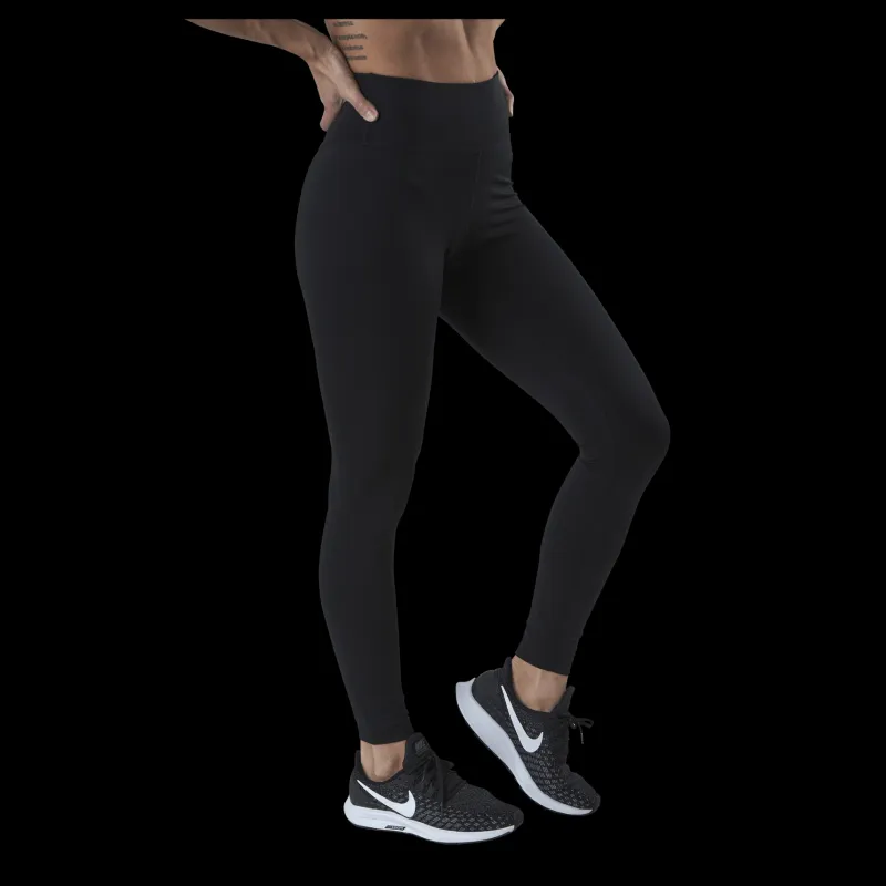 Nike Swoosh Run Tight 7/8 Black/Silver Svart Best
