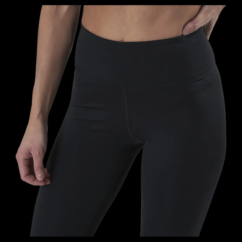 Nike Swoosh Run Tight 7/8 Black/Silver Svart Best