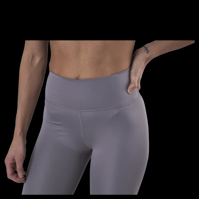 Clearance Nike Swoosh Run Tight 7/8 Purple/Silver Grå
