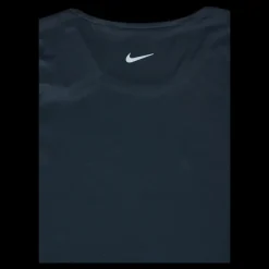 Nike Swoosh Run Top SS Black/Silver Svart Online