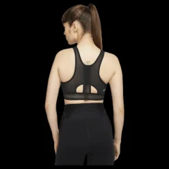 Online Nike Swoosh Ultrabreathe Bra Black Svart