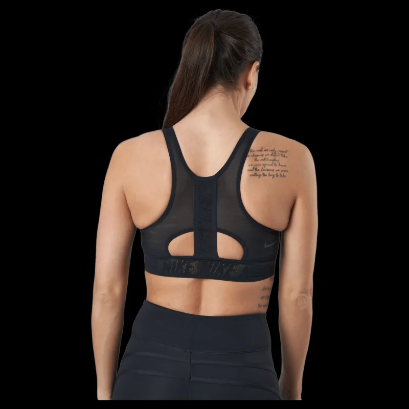 Sale Nike Swoosh Ultrabreathe Women Bra Black/black/black/dk Smoke Gre Svart