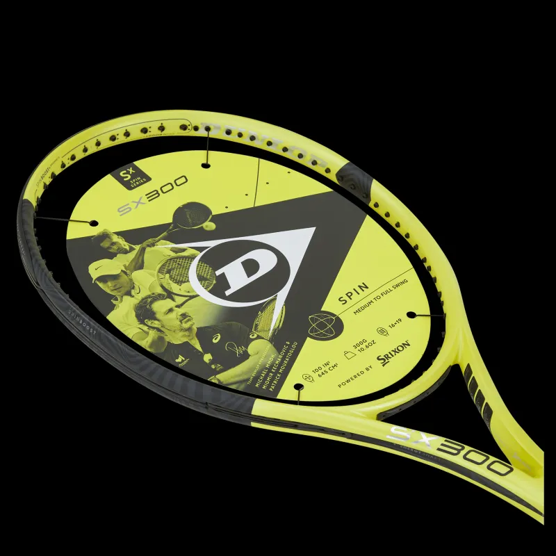 Dunlop Sx 300 Black/yellow Svart