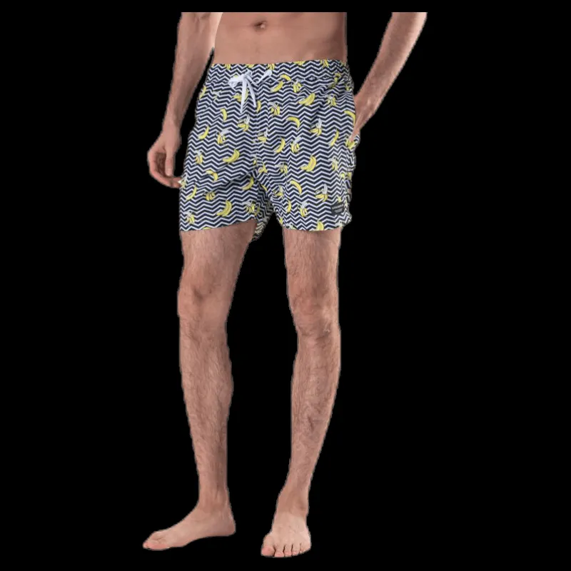 Sale Björn Borg Sylvester Loose Shorts Black/Yellow Svart och Gul