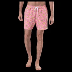 Clearance Björn Borg Sylvester Loose Shorts Pink/Yellow Rosa och Gul