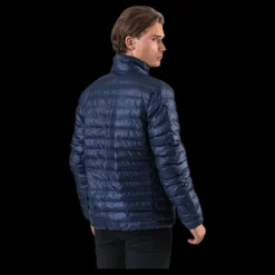 Clearance Nike Syntetic Fill Bubble Jacket Blue Blå