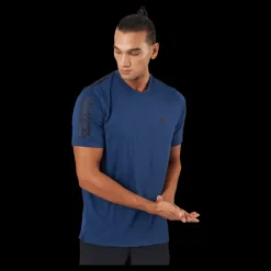 Outlet adidas T365 Tee Leinme Blå