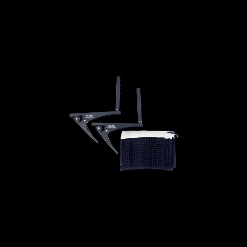 Double Fish Table Tennis Net W/ Clips Svart Online