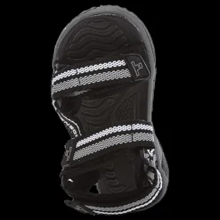 Sale Tenson Tail Woven Sandal Black Svart
