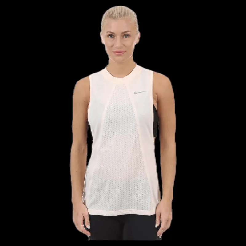 Nike Tailwind Cool Tank Pink/Beige Vit Online