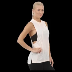 Nike Tailwind Cool Tank Pink/Beige Vit Online
