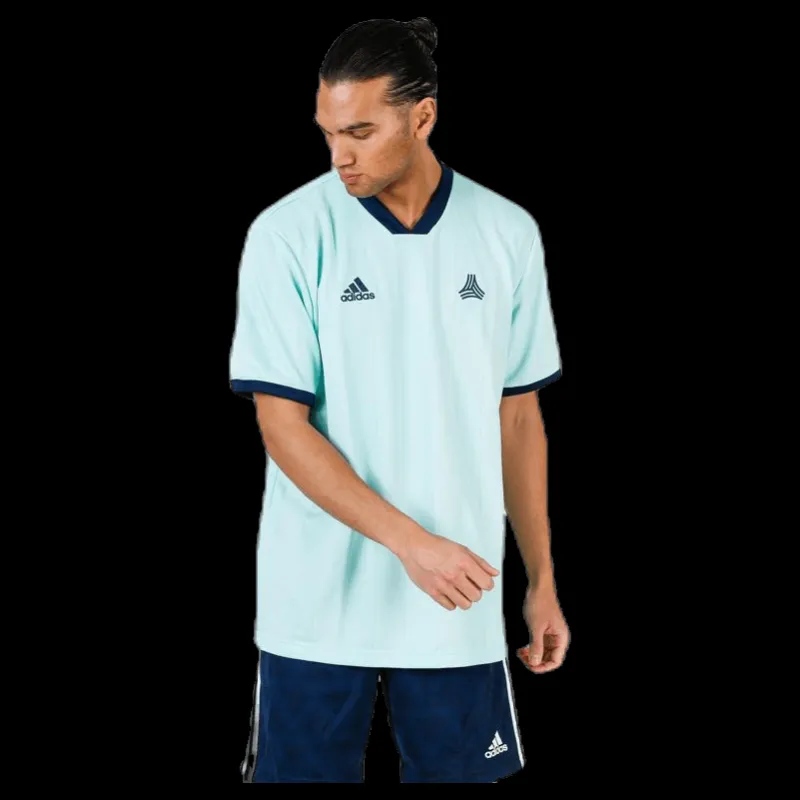 adidas Tango Adv Jersey Black/Green Blå