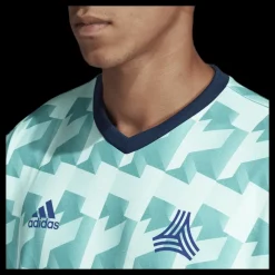 adidas Tango All Over Print Jersey Green Flerfärgad Clearance