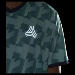 adidas Tango All Over Print Jersey Green Flerfärgad Clearance