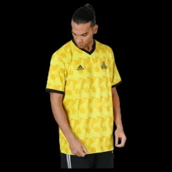 adidas Tango All Over Print Jersey Yellow Gul Online