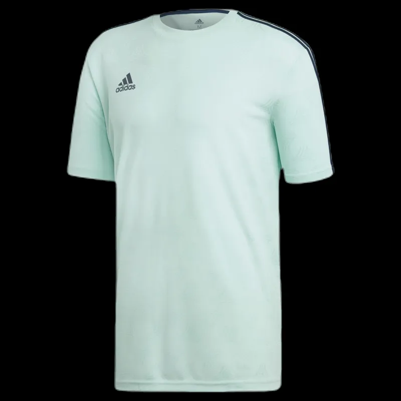 Clearance adidas Tango Jaquard Jersey Blue/Green Blå