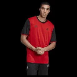 Outlet adidas Tango Reverse Jersey Black/Red Svart