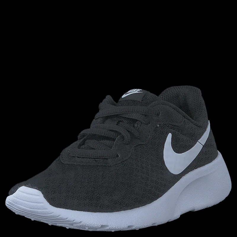 Online Nike Tanjun Little Kids' Shoes BLACK/WHITE-WHITE Svart