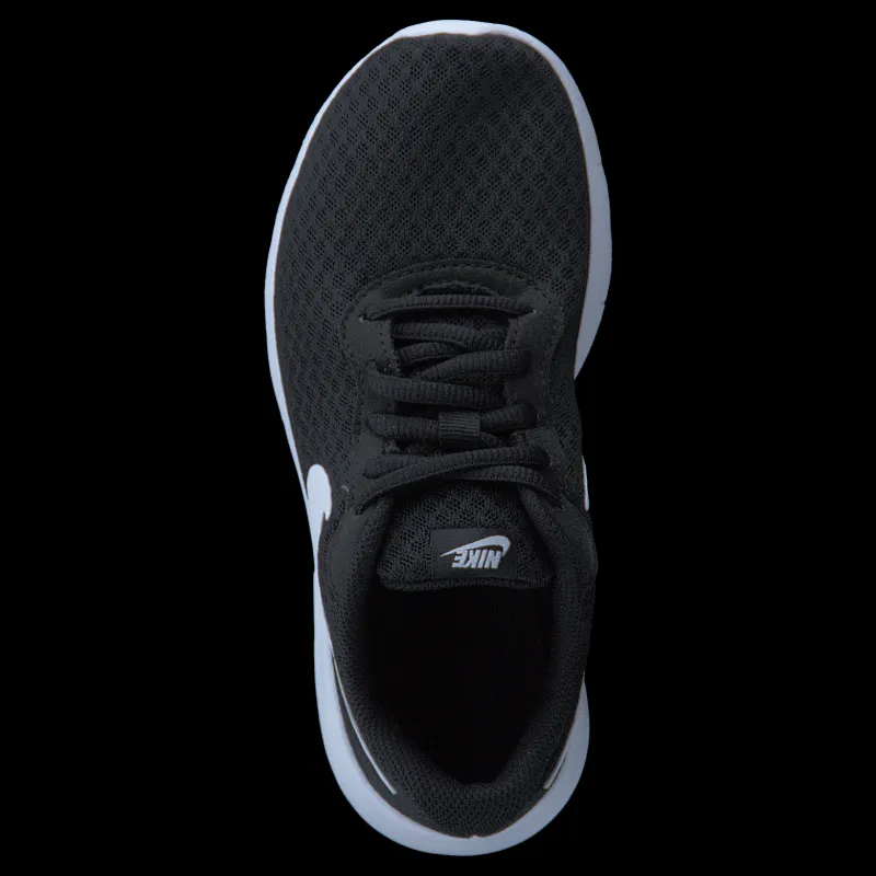 Online Nike Tanjun Little Kids' Shoes BLACK/WHITE-WHITE Svart