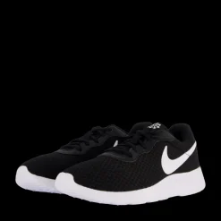 Nike Tanjun Women's Shoes BLACK/WHITE-BARELY VOLT-BLACK Svart Clearance