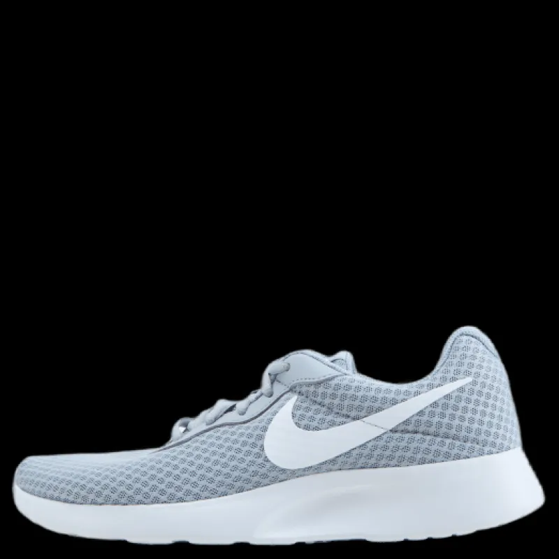 Clearance Nike Tanjun Women's Shoes WOLF GREY/WHITE-BARELY VOLT-BLACK Grå