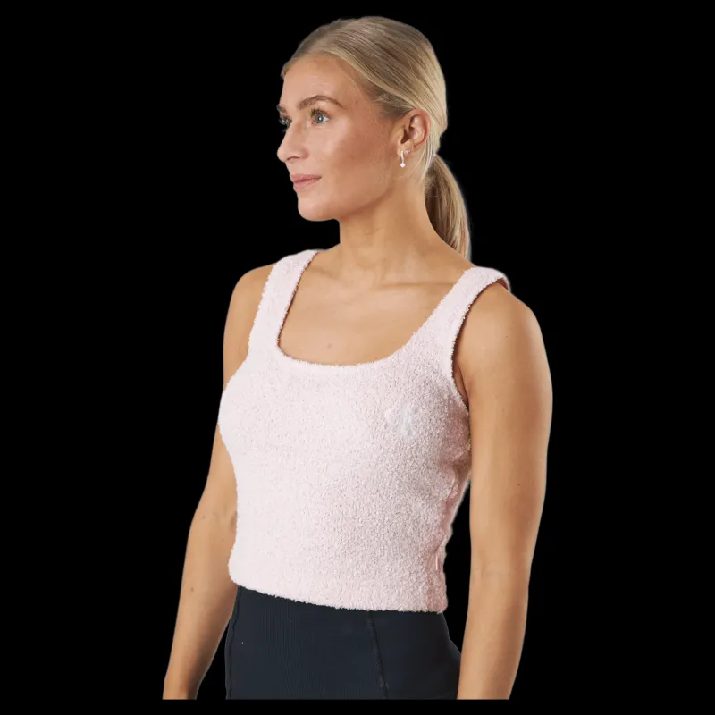 Outlet Calvin Klein Tank Barely Pink Vit
