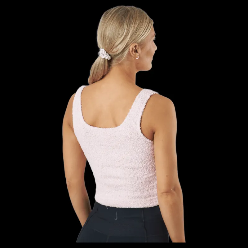 Outlet Calvin Klein Tank Barely Pink Vit