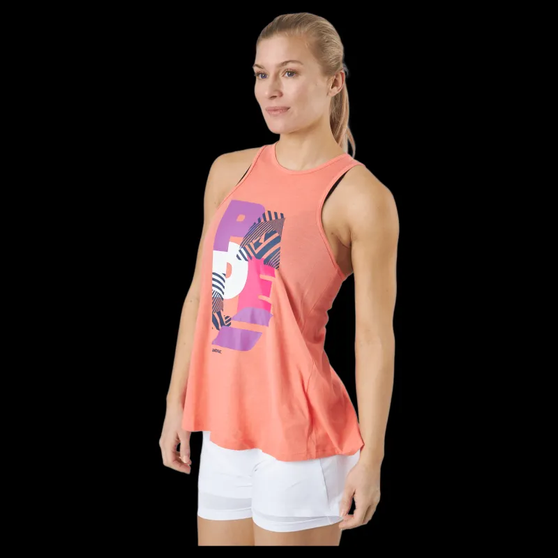 Outlet Babolat Tank Padel Cotton Women Coral Orange
