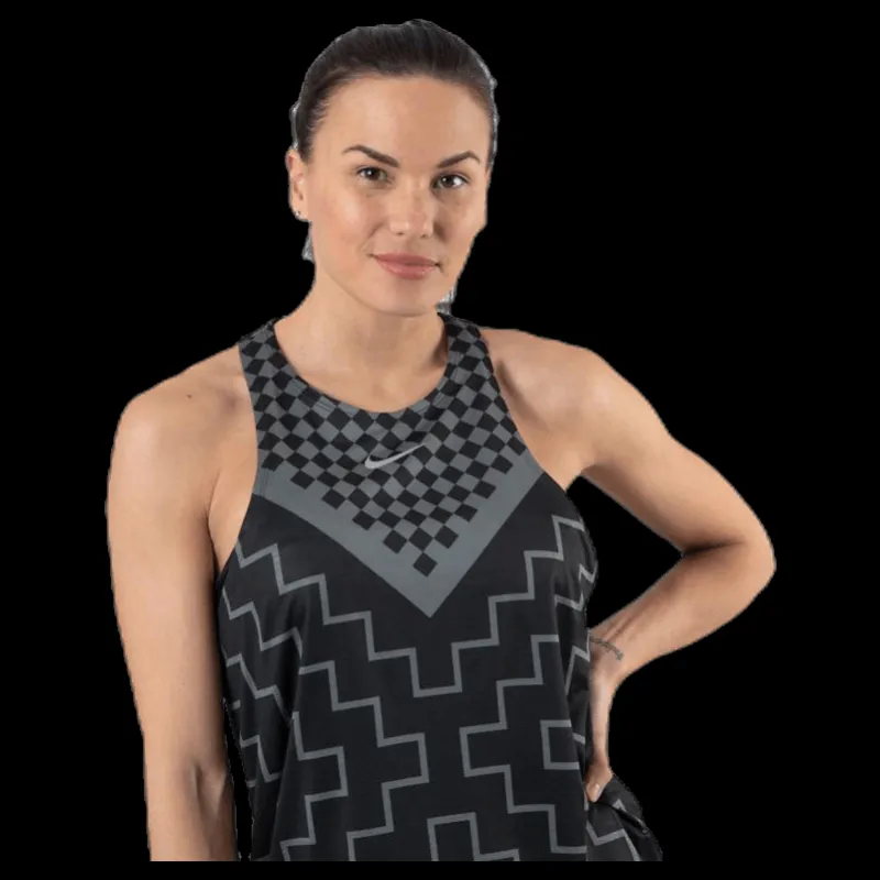 Nike Tank Runway Geo Grey Grå Discount
