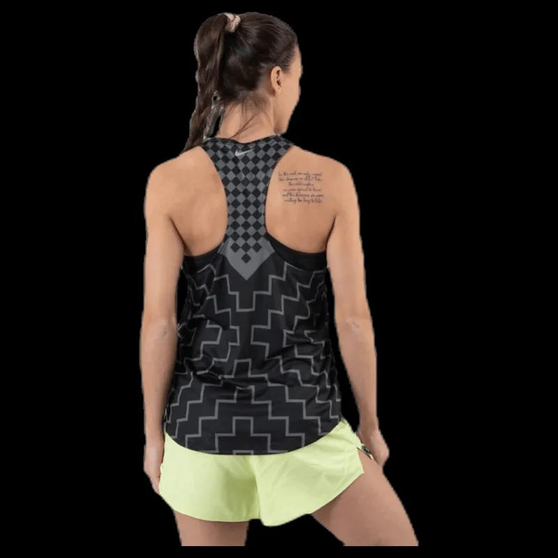 Nike Tank Runway Geo Grey Grå Discount