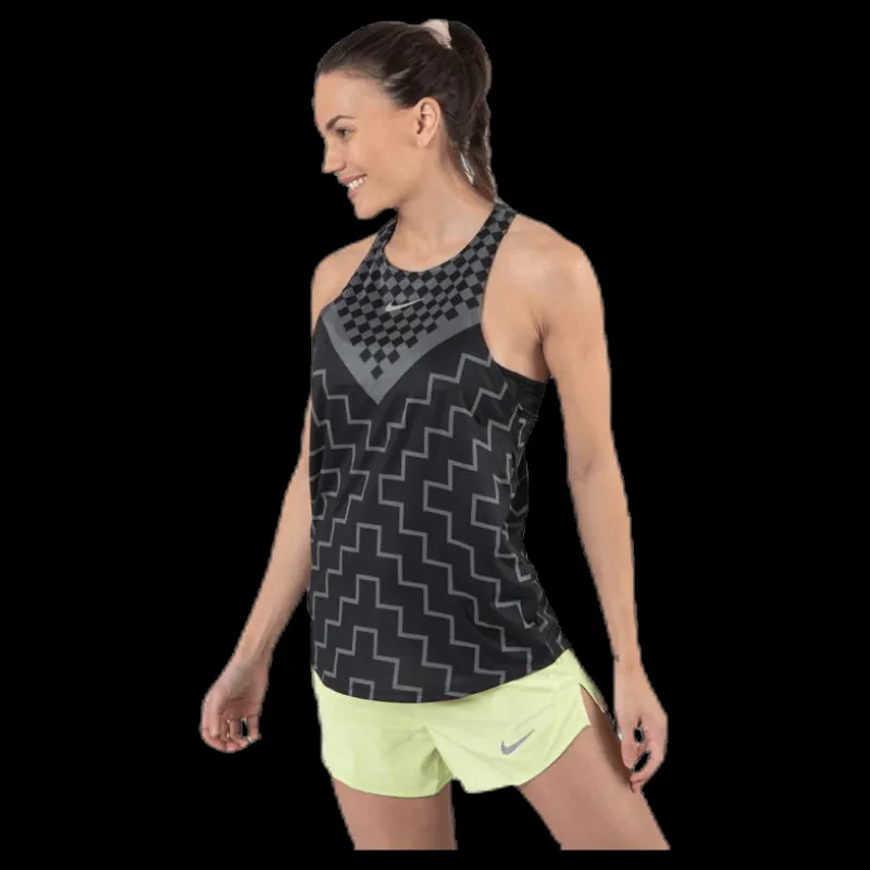 Nike Tank Runway Geo Grey Grå Discount
