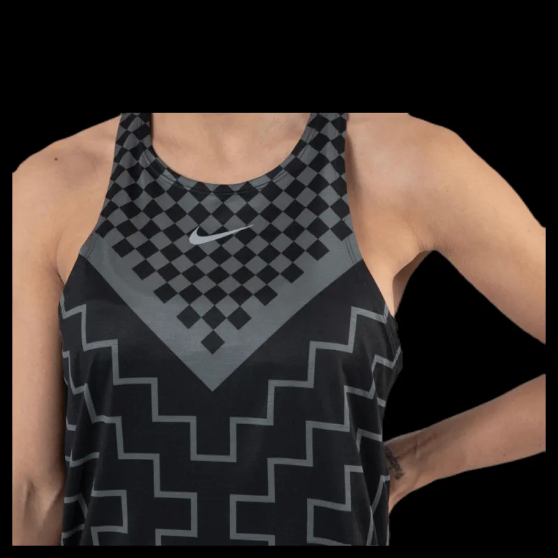 Nike Tank Runway Geo Grey Grå Discount