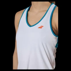 Babolat Tank Top Play Blue/White Blå och Vit Outlet
