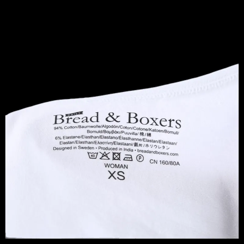 Bread & Boxers Tank White Vit