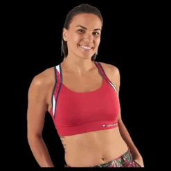 Outlet Tommy Hilfiger Sport Tape Bra Medium Impact Pink Rosa