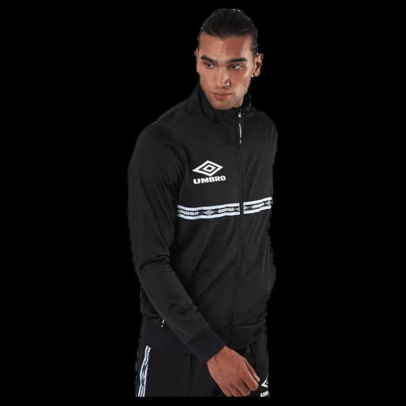 Umbro Taped Track Top Black Svart Online