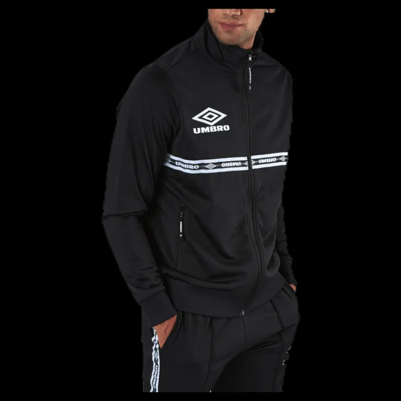 Umbro Taped Track Top Black Svart Online