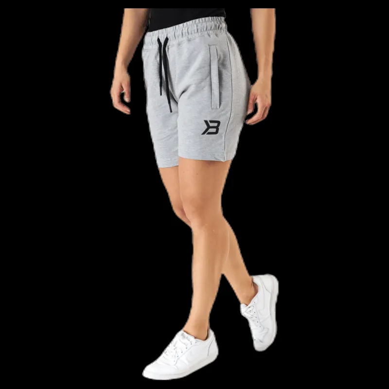 New Better Bodies Tapered Sweatshorts Grey Grå