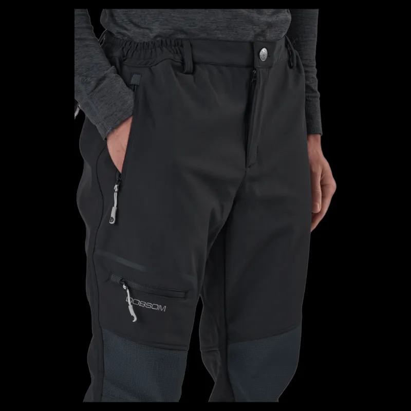 Best Dobsom Taranto Pants Black Svart
