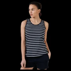 Marine Taranto Tank Top Blue/White Blå och Vit Hot