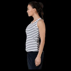 Outlet Marine Taranto Tank Top Blue/White Blå och Vit