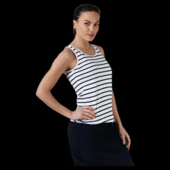 Outlet Marine Taranto Tank Top Blue/White Blå och Vit