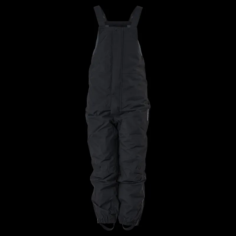 New Didriksons Tarfala Kids Pants 5 Black Svart
