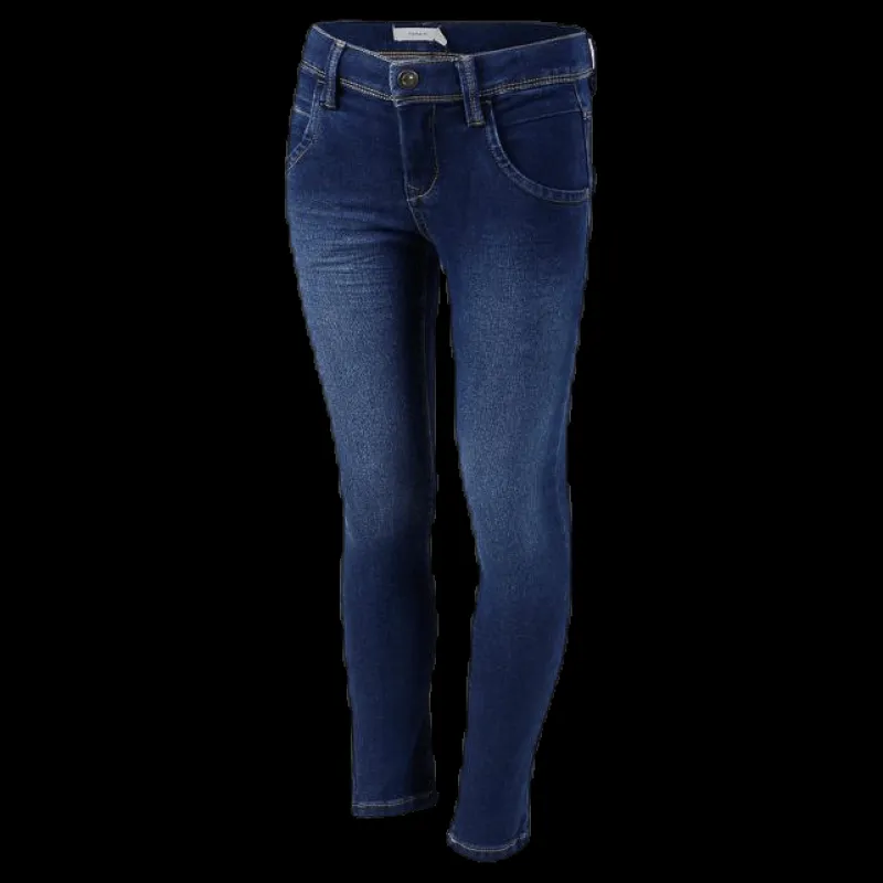 Clearance Name It Tax Slim/Xsl Dnm Pant Blue Blå