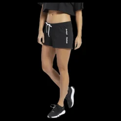 Discount Reebok Te Linear Logo Short Black Svart