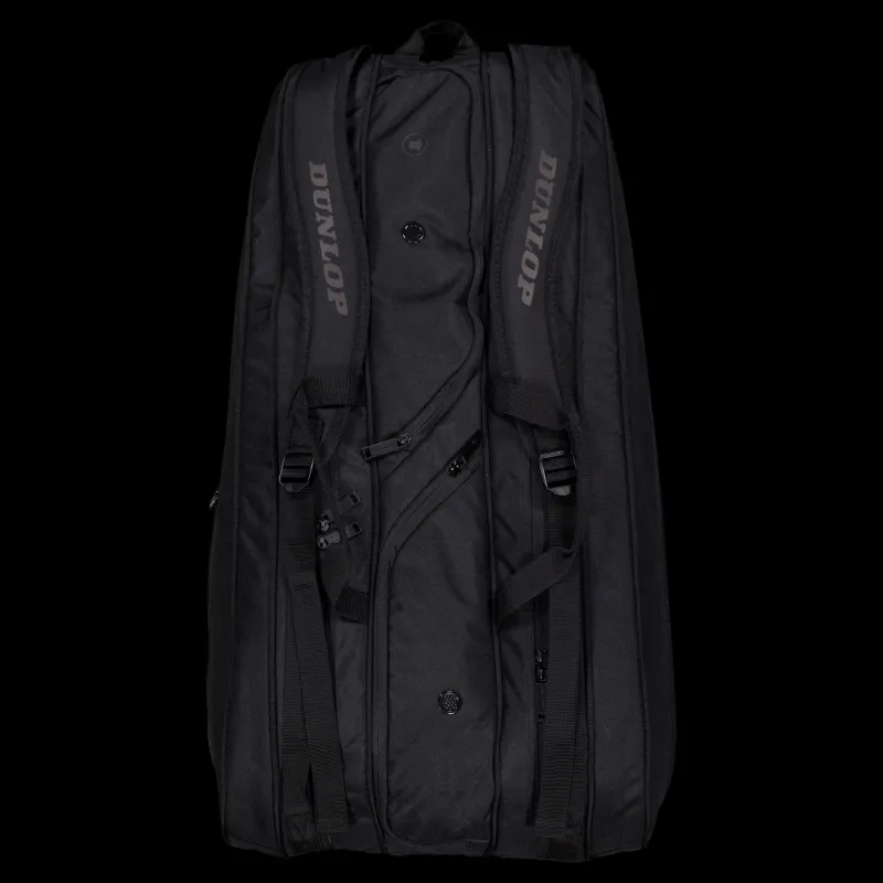 Dunlop Team 12 Racket Bag Black Svart Clearance