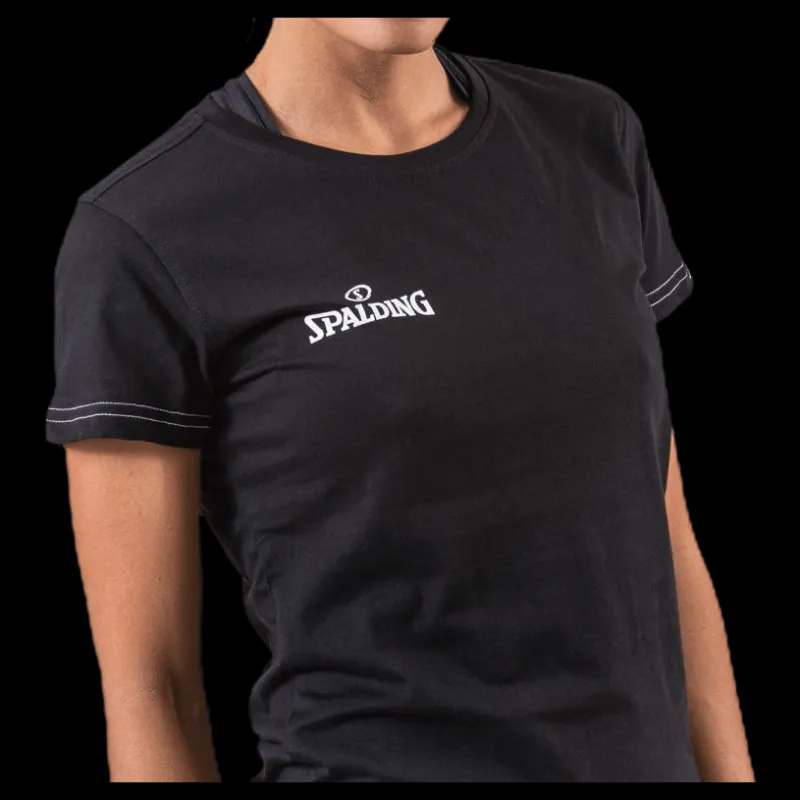 Spalding Team II T-Shirt 4her Black Svart